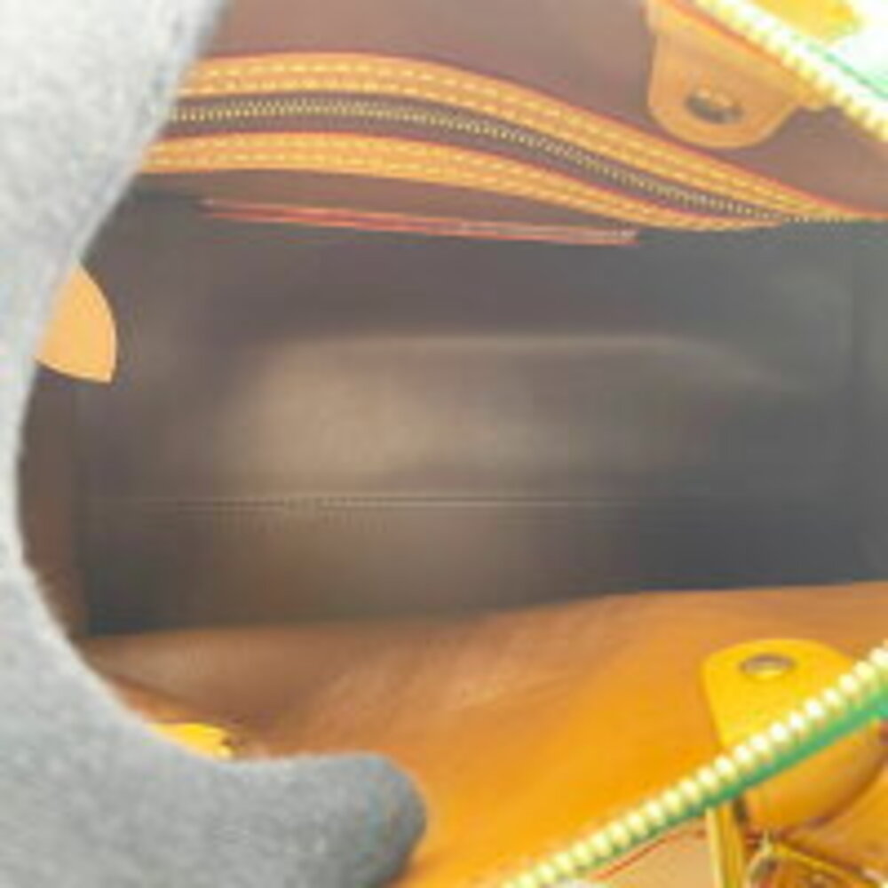 Louis Vuitton Handbag Green Speedy Shoulder Calfskin Bag Bandouliere - Picture 6 of 9